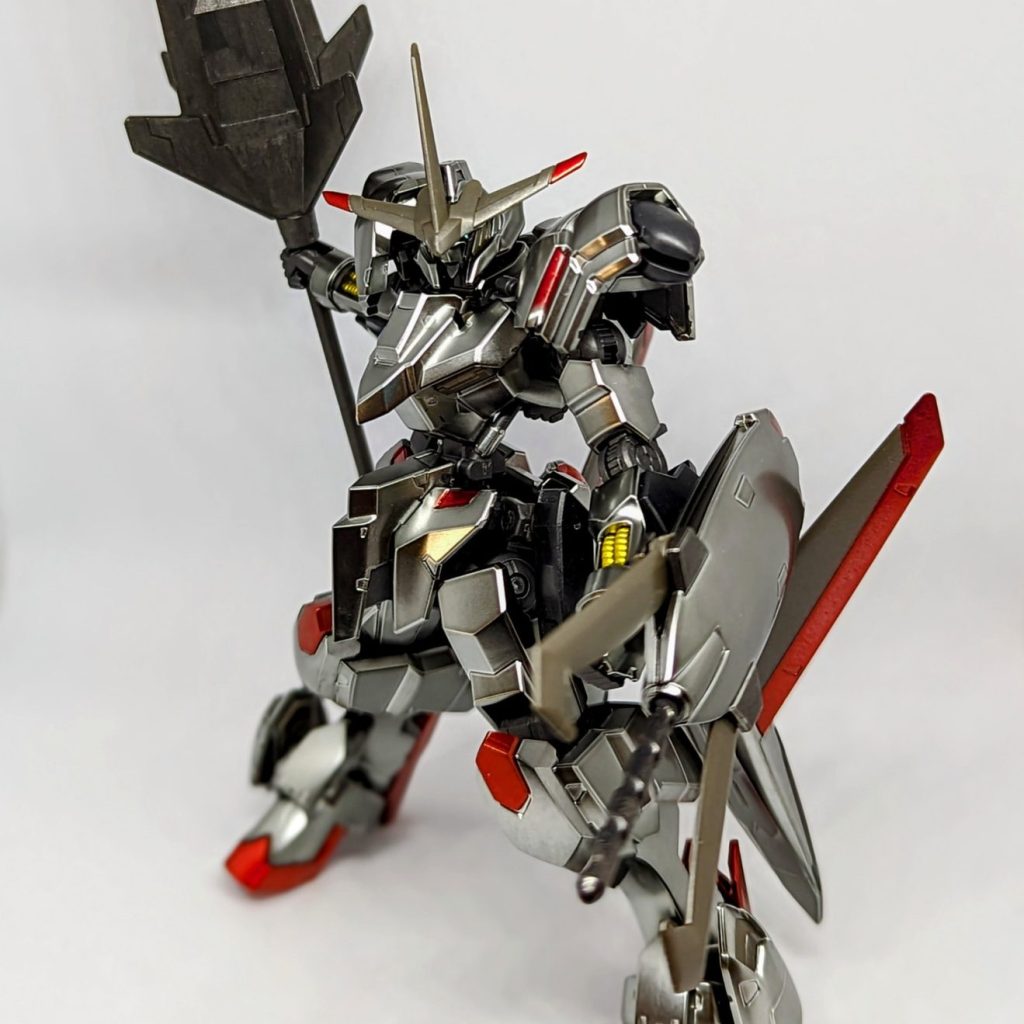 ガンダム端白星（アイアンブラッドコーティング）｜LUMさんのガンプラ作品｜GUNSTA（ガンスタ）