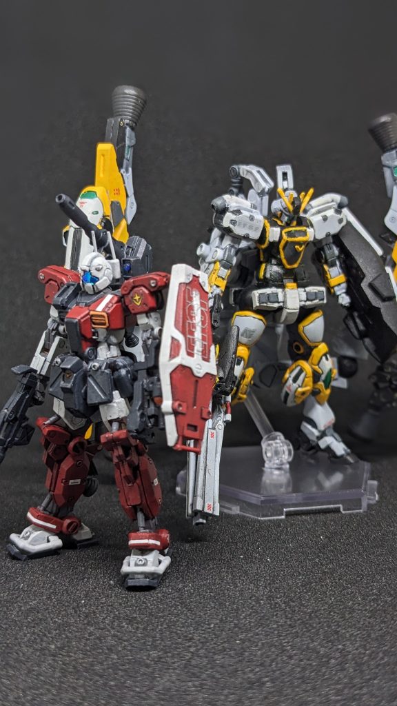 うちのエースとツーショット。コイツの活躍の影で地道に撃墜数を稼いでいたのです…😭