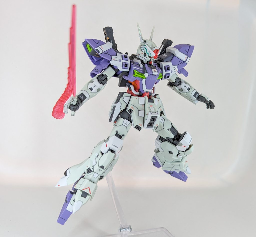 ご覧いただきありがとうございます！色が好みだったので、初めてガンダムベース行って買いました。大変だったなあ💦