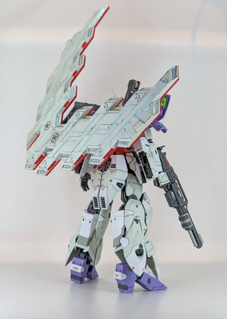 サイコプレート裏面はオーロラミラーパウダー