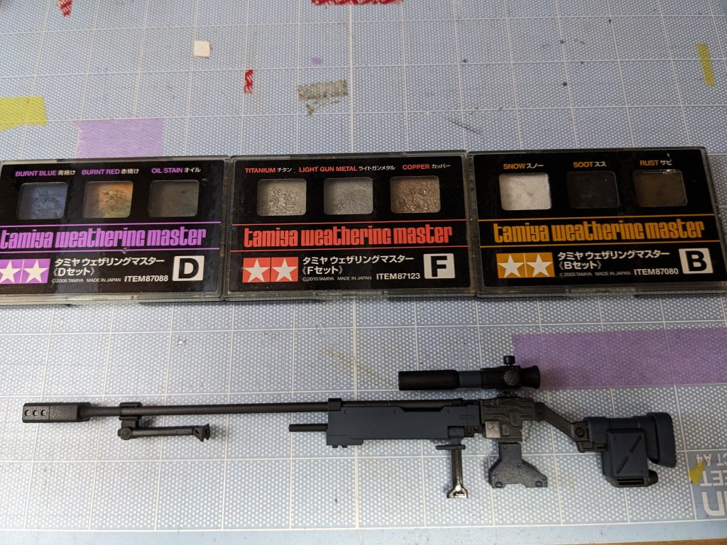 塗装後組み立て完了。これから少しだけウェザリング。