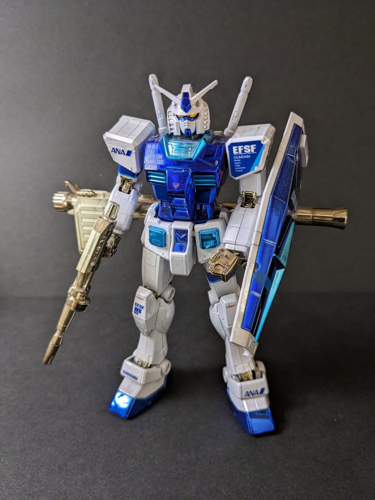 メタリックコーティングが美しい