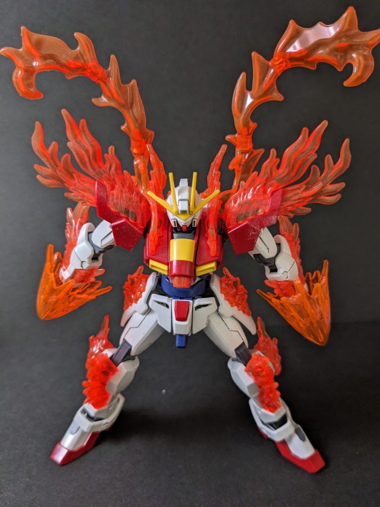 エフェクトパーツ全乗せ。まさにバーニング!