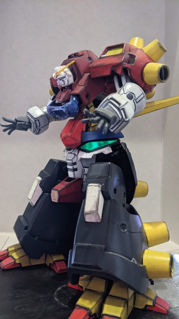 デビルガンダム(最終形態withレイン)–2枚目/制作者：福狼。