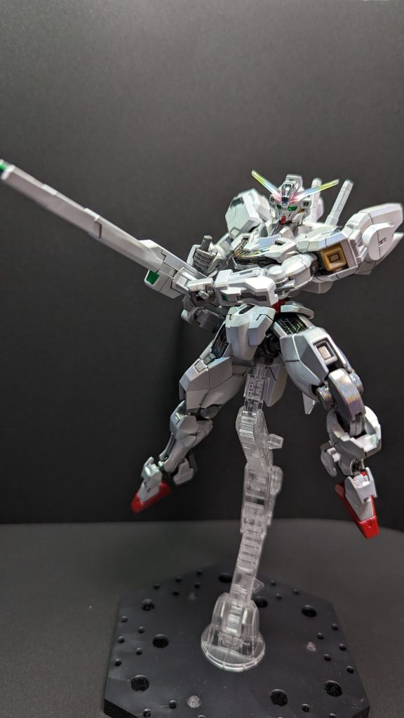 写真だと、この“ヒザ”が一番ホロ具合が確認できるという切なさ…