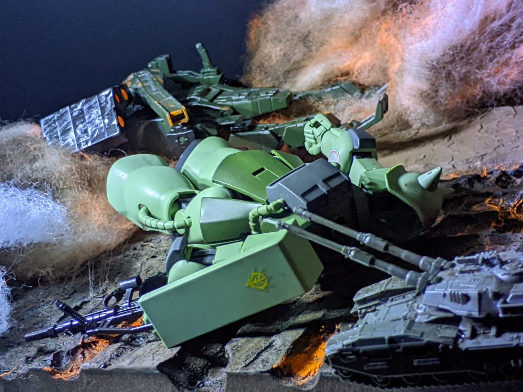 「一発ありゃあ十分だ…」