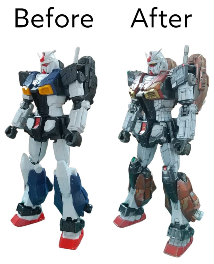 元からモールドもりもりで、かっこよいです。