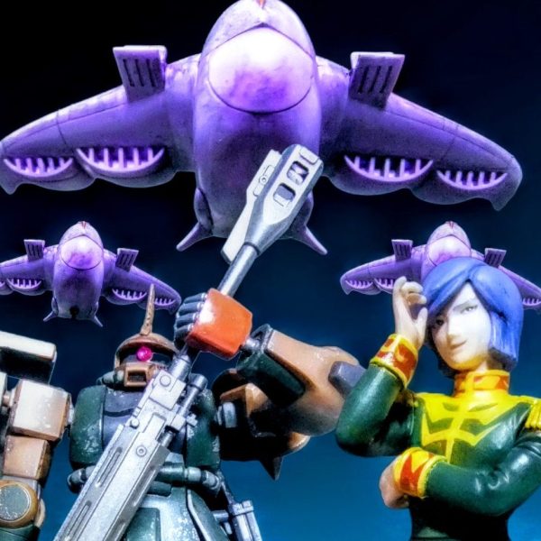 旧キットをお手軽成型色仕上げ（部分塗装）で楽しむ😁