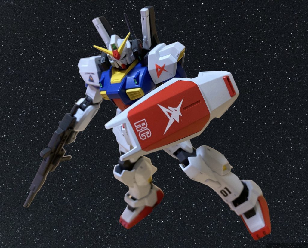 マークⅡとオリジンガンダムのバズーカを2つ作りましたが結果的にアムロの武器と言えばライフルかなと…