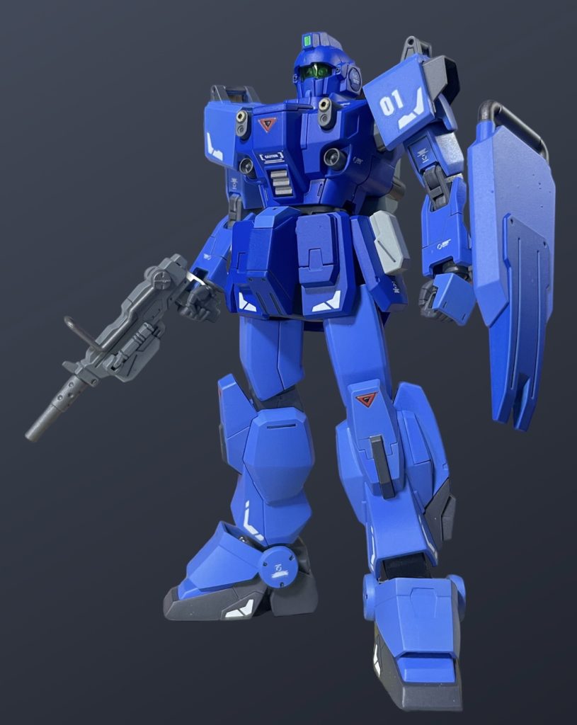 前回投稿させて頂いたのがイフリート改だったので、今回はブルー1号機を作りました☺️個人的にとても好きな機体だったので、いろいろと慎重になりながら作りました😌
