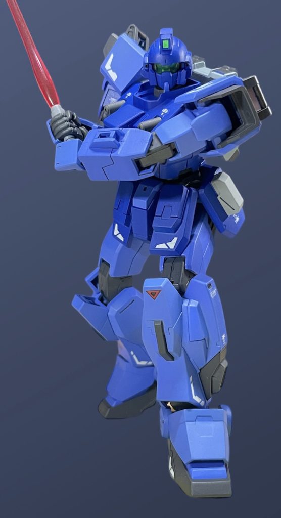 今更ながら、口(?)も蒼くしてみました☝🏻