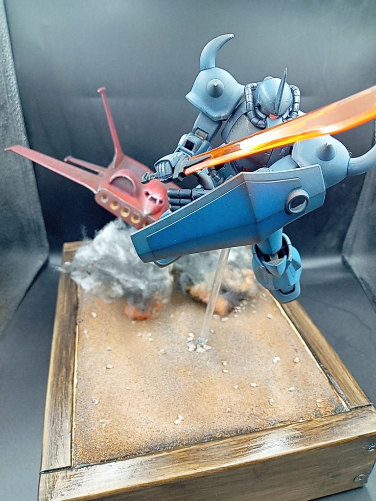 飛び降りする姿も再現することができます！