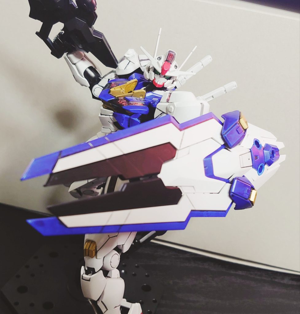 初塗装 FULL MECHANICS 1/100 ガンダムエアリアル–3枚目/制作者：らくら