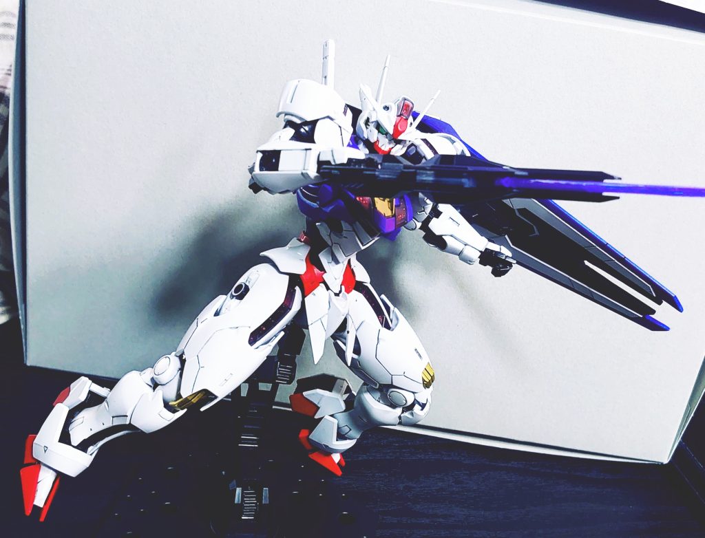 初塗装 FULL MECHANICS 1/100 ガンダムエアリアル–2枚目/制作者：らくら