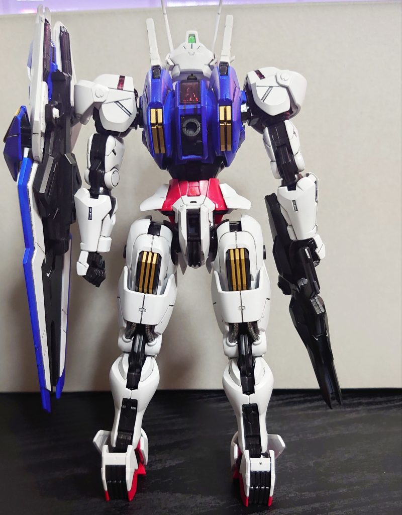 初塗装 FULL MECHANICS 1/100 ガンダムエアリアル–4枚目/制作者：らくら