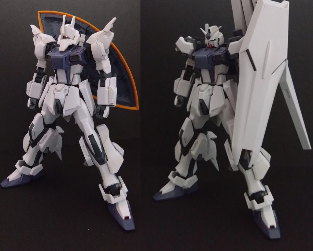  ゲルググ形態とガンダム形態の比較