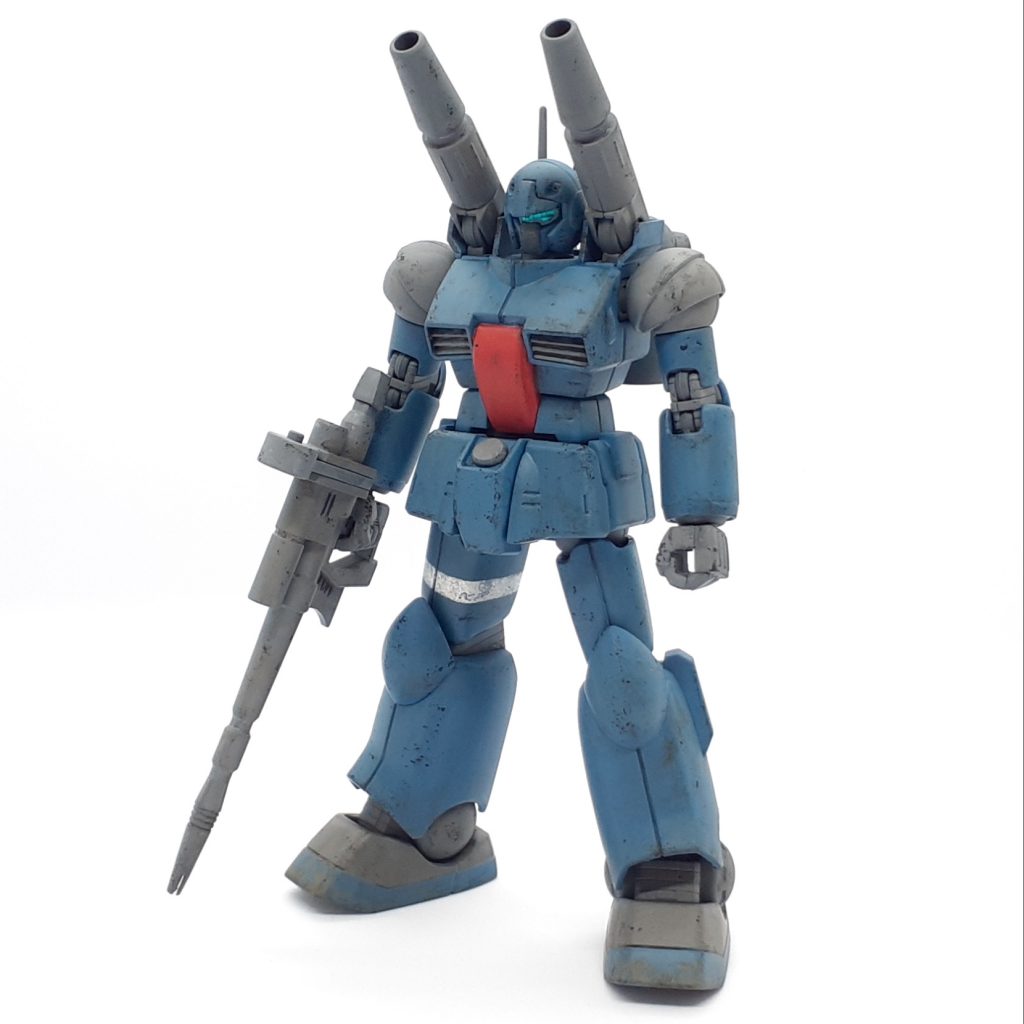 塗料はアクリジョン(ベース、メイン)、タミヤアクリル(ウェザリング)、ウェザリングカラー、トップコートはつや消しです