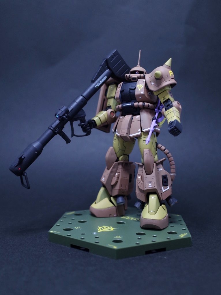 1/144 RG マサヤ・ナカガワ専用ザクⅡ ｜だんくら工房・mk戦車さんのガンプラ作品｜GUNSTA（ガンスタ）