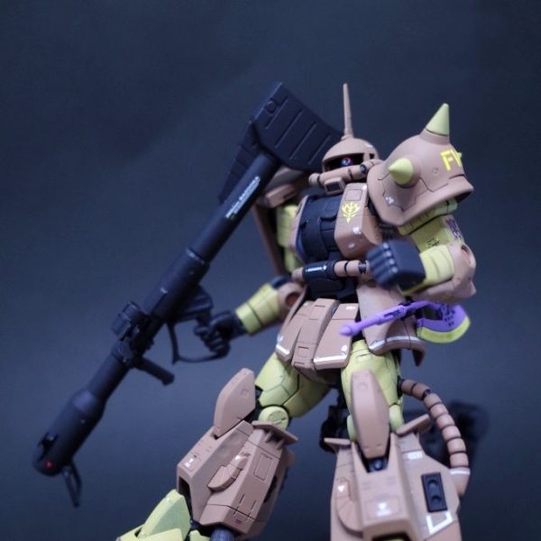 1/144 RG マサヤ・ナカガワ専用ザクⅡ ｜だんくら工房・mk戦車さんのガンプラ作品｜GUNSTA（ガンスタ）