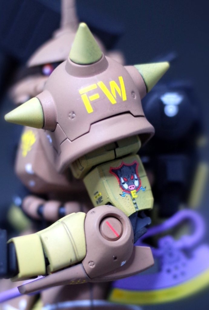 　1/144 RG マサヤ・ナカガワ専用ザクⅡ　–5枚目/制作者：だんくら工房・mk戦車