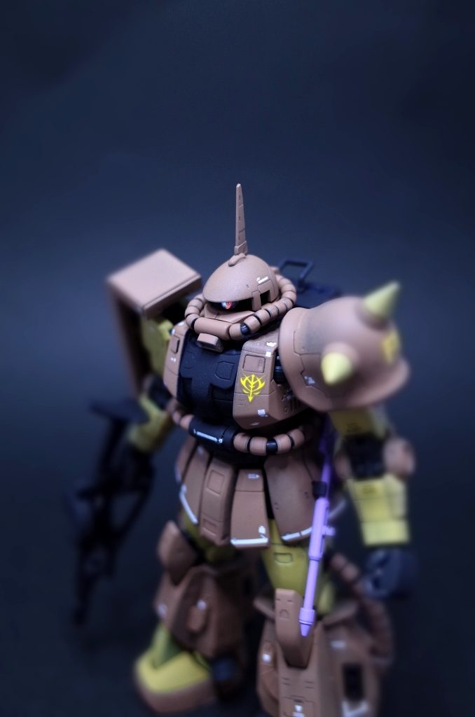 　1/144 RG マサヤ・ナカガワ専用ザクⅡ　–3枚目/制作者：だんくら工房・mk戦車