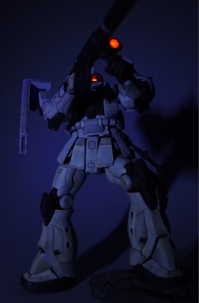 ちゃんと、61戦車踏んでます