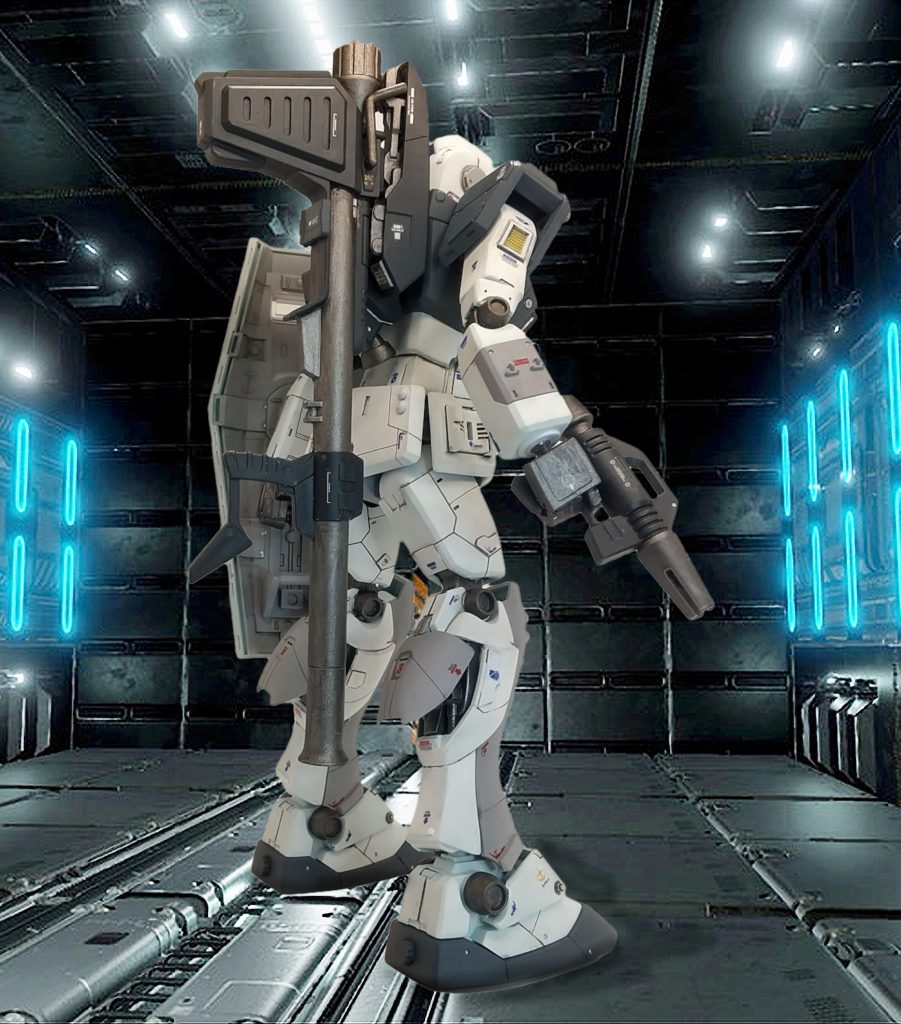 MGは、ハイパーバズーカをマウントできるんですね〜!これお気に入りです。