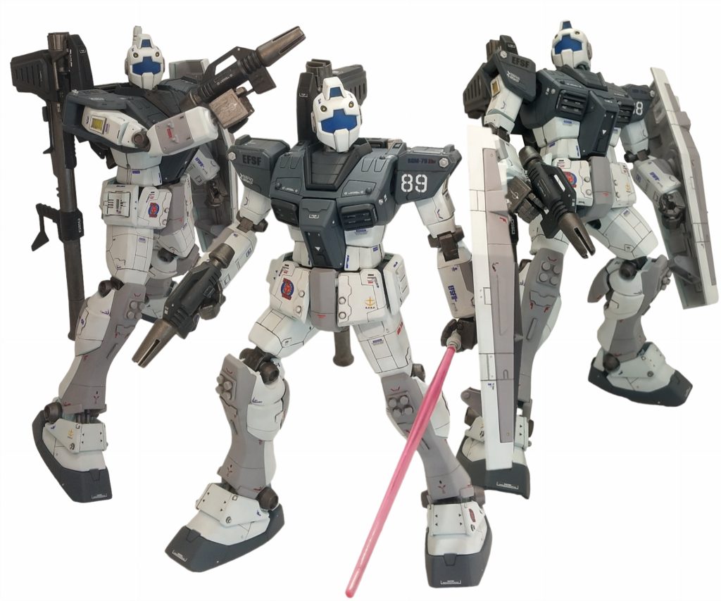 小隊を組んでみました(画像加工で量産です)。