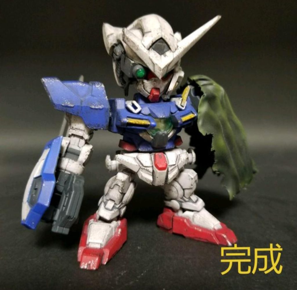 塗装後にウォシング、チッピングして完成です(*^^*)