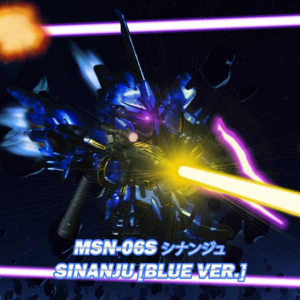 SDBB MSN-06S Sinanju (Blue Ver.)