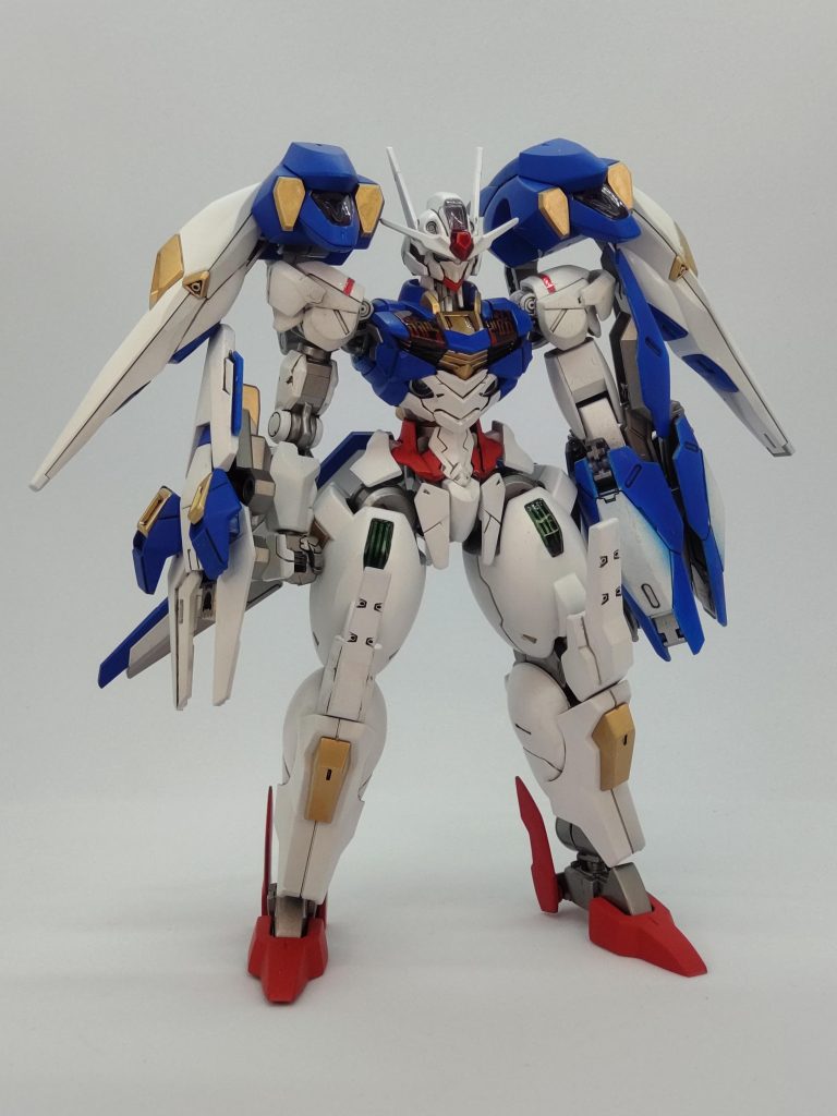 正面ですフルアーマーユニコーンガンダムプランBを参考にミキシングしました