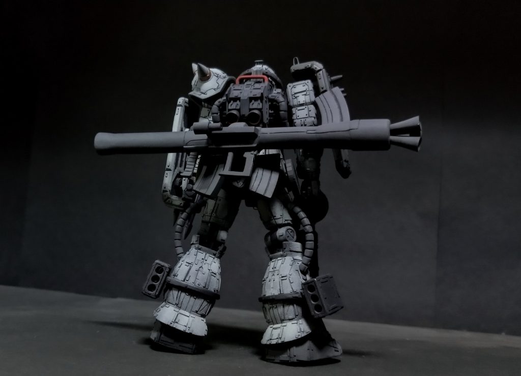 当初陸戦重装型を目指してましたが、仕上げてみたらそうでも無いですね💦💦💦