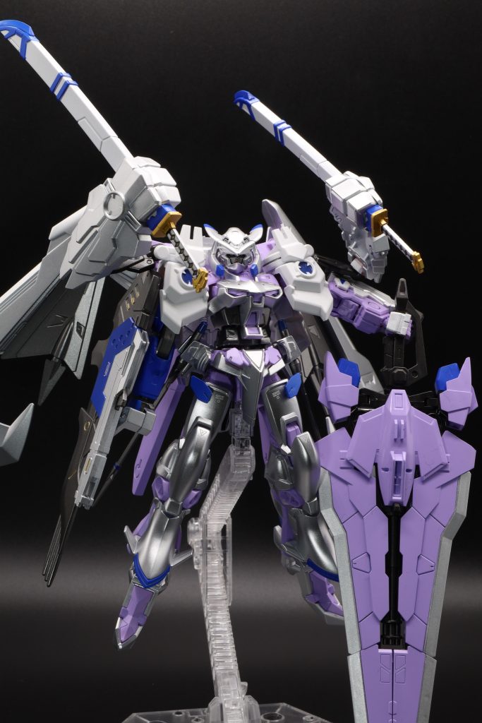 タクティカルアームズ装備ポーズ。もう少しディテールアップしてもよさそうですね。