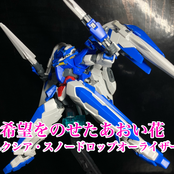 希望を込めた青い花〜エクシア・スノードロップオーライザー