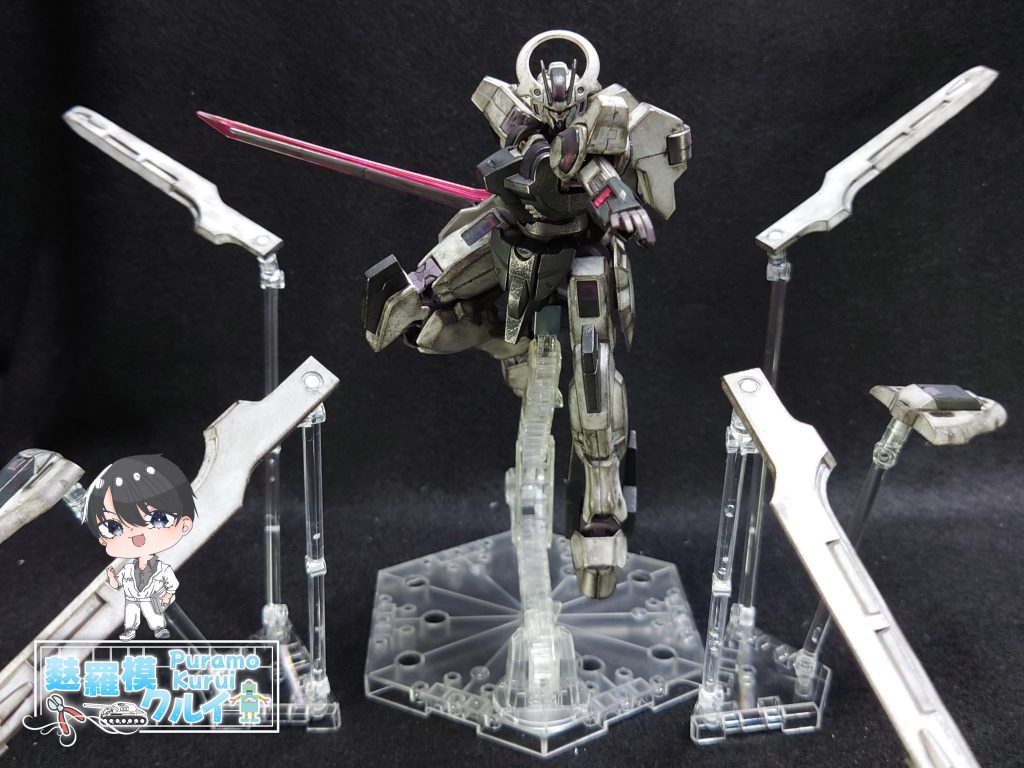 HG ガンダムシュバルゼッテ完成❗–5枚目/制作者：麩羅模クルイ