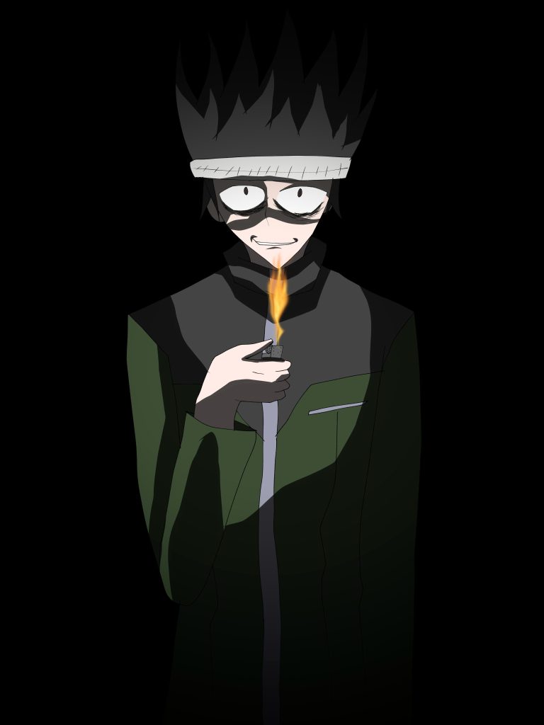 放火魔の男性隊員。ギドとリディアが拷問して死んだ人間を焼却する係。「ハウンドΚ」のコールサインを持つロボ曹長。燃やすのがとにかく好きで独自の火炎瓶や火炎放射器などを所持している。一年戦争時に故郷をジオンに燃やされ家族と友人を全員失っている。ビリジアンハウンド隊に来る前は「グレイヴファントム」に属していた。