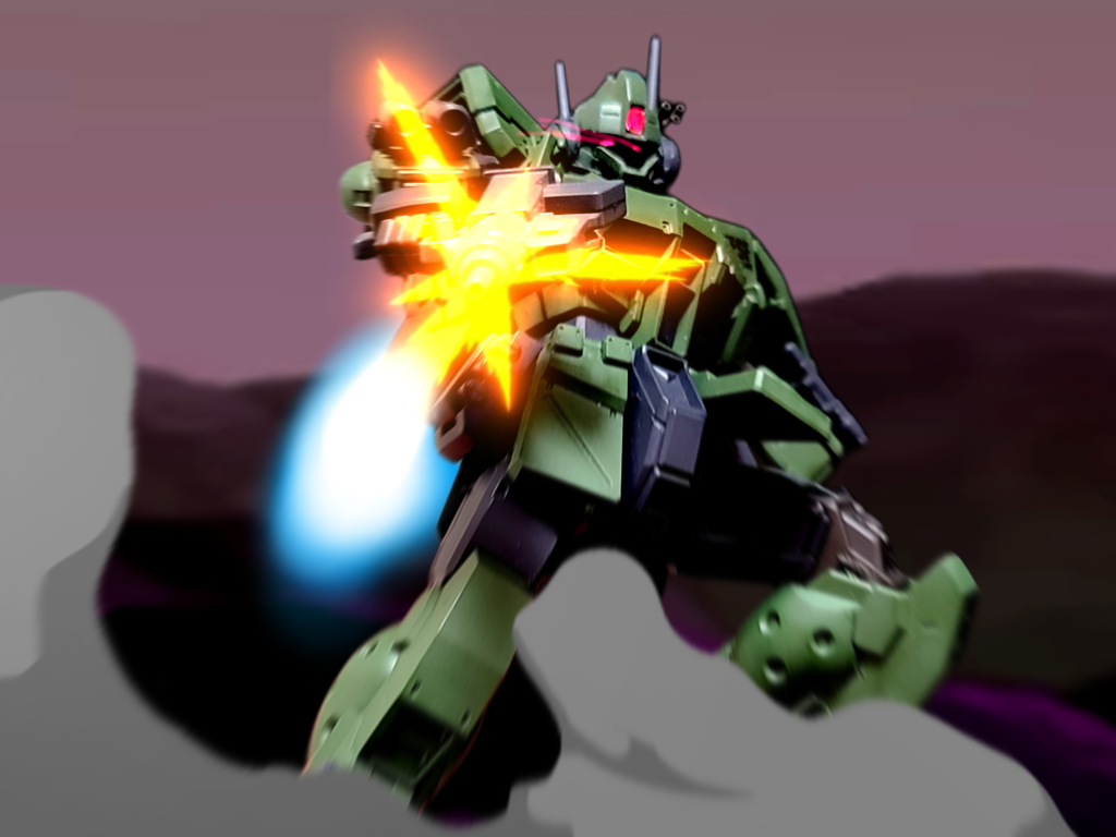 ギド「ぎゃははは！オラオラァ！天下のジオン様がこの程度かよ！？」