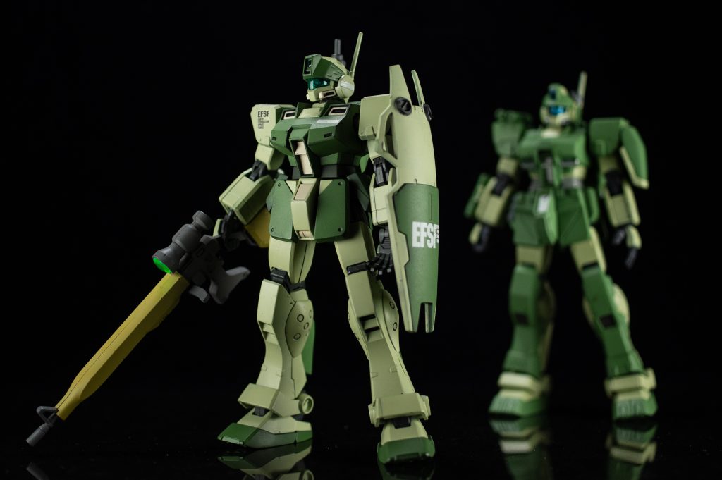 今年になって、コンセプトの似ているジムが発売されたのですが、、現在製作中(部品注文中)です