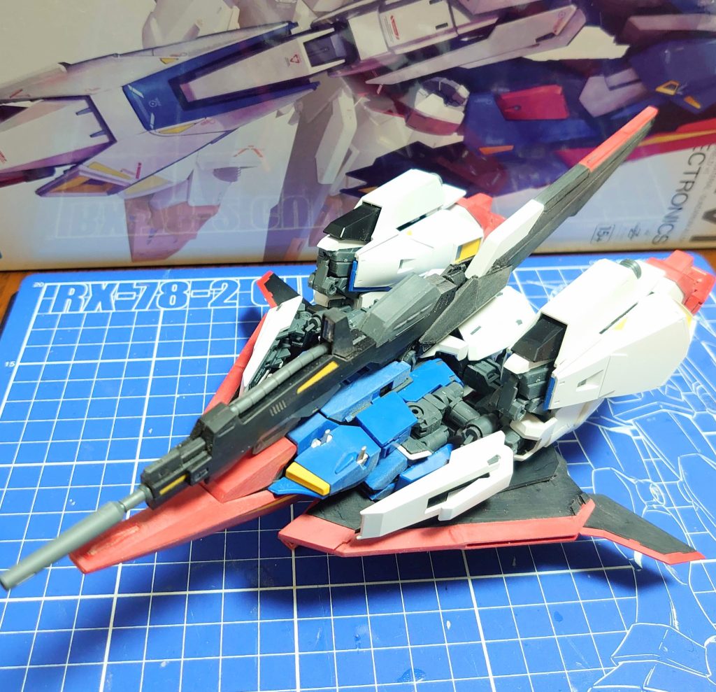 ウェーブライダー仮組み。