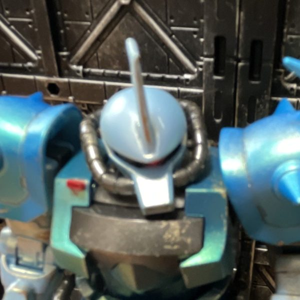 グフカスタム　偏光パールだけど……..