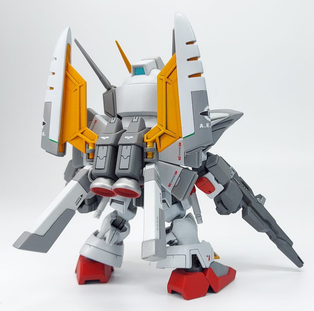 リアプロペラントタンクのえげつない肉抜きも頑張って埋めました(  ´ཫ`)