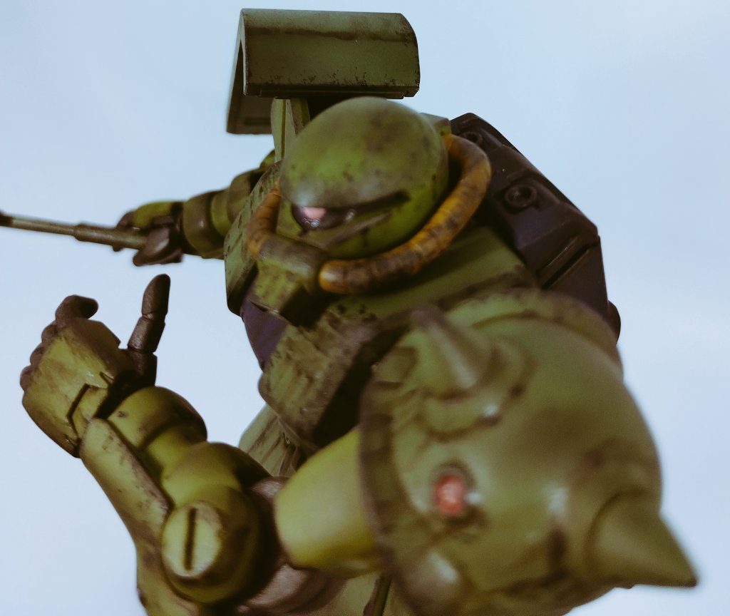 ザクⅡ改　バーニィ搭乗機–5枚目/制作者：梵人