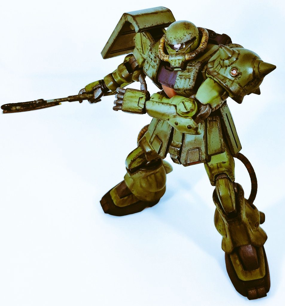 ザクⅡ改　バーニィ搭乗機–2枚目/制作者：梵人