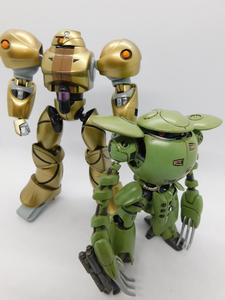 最後は中尉とツーショット(∀はまだ未塗装な為)