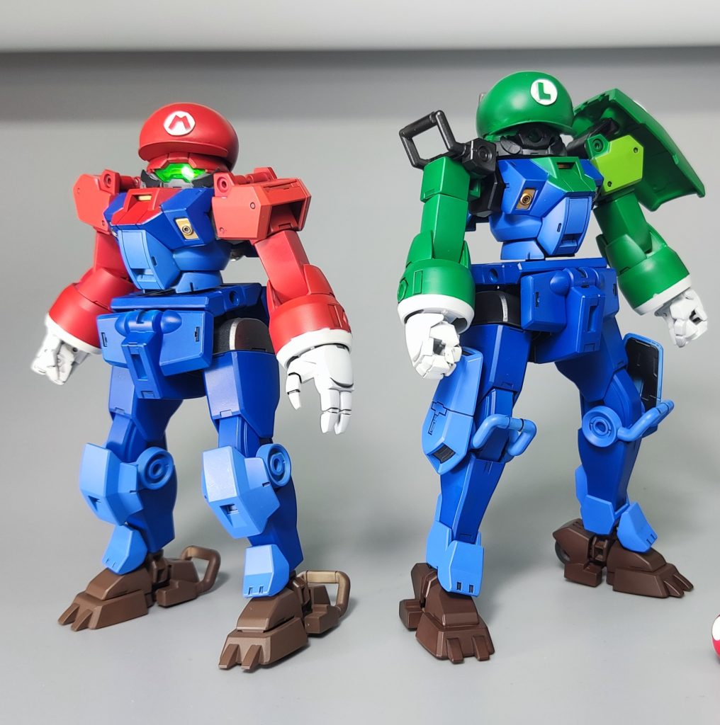 最後は兄弟でのツーショットイメージ通りの色分けに出来てると思いますw