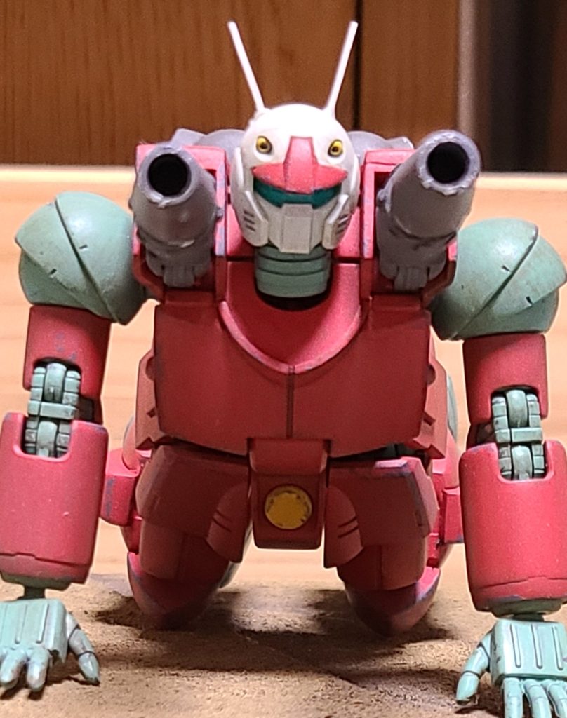 四つん這い撃ちできるように改造しました(*´▽｀)