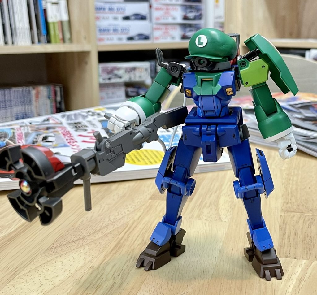 武装はオバキュームをイメージして改造しました。たぶんイメージ通りできてるかとおそらくオバケを吸えますw