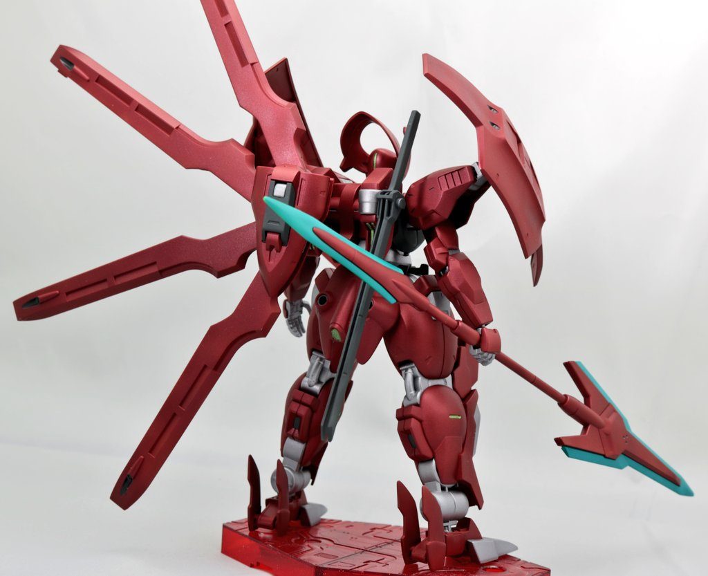 バックショット。ガーディアン・マリオネット形態がなんだかんだ画面映えして一番好きですね。