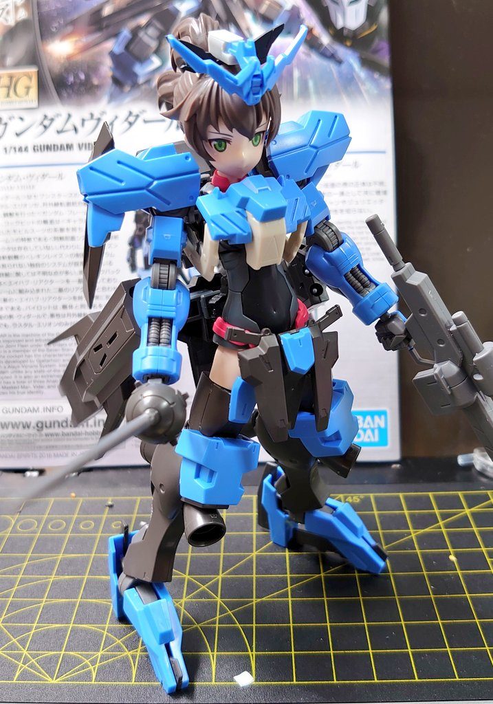 ティアーシャ(ヴィダールアーマー)｜シェフみたにさんのガンプラ作品｜GUNSTA（ガンスタ）