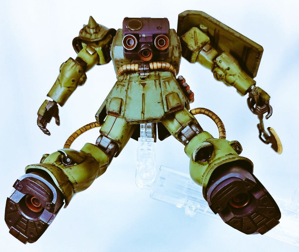 ザクⅡ改　バーニィ搭乗機–4枚目/制作者：梵人